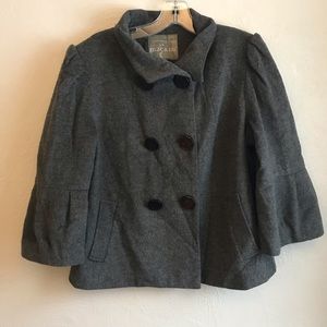 Mac & Jac Wool Blend Double Breasted Blazer Jacket